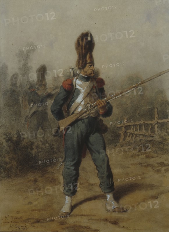 Bellangé, Grenadier of the Guard during the Campaign in Belgium in 1815