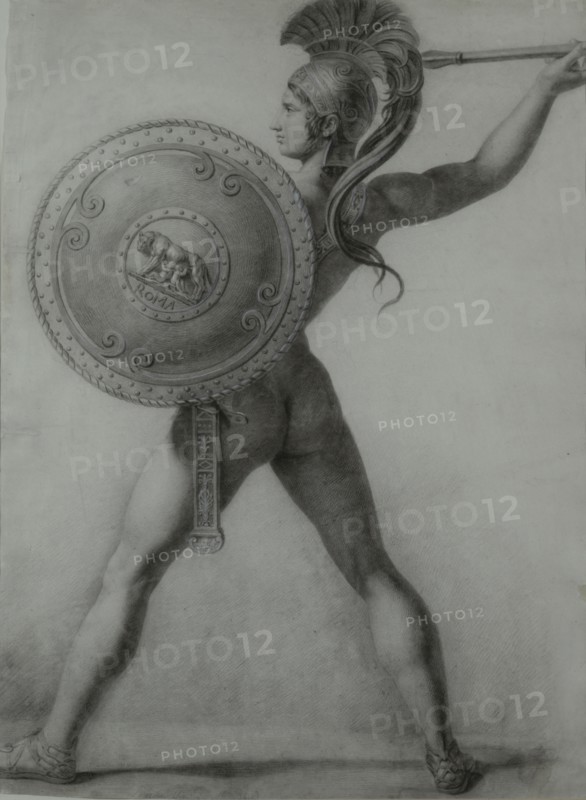 Parizeau, after David, Study preparatory for the 'Sabines' painting