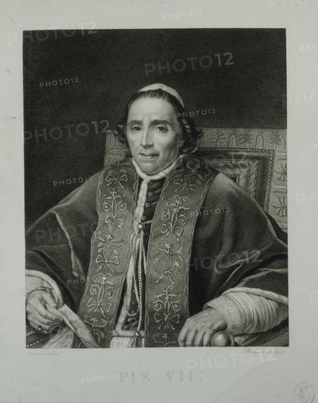 After David, Portrait of Pope Pius VII