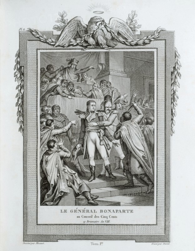 General Bonaparte at the Council of Five Hundred
