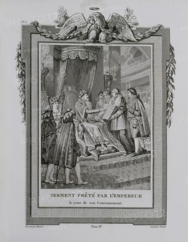 Serment prêté par l'Empereur le jour de son Couronnement