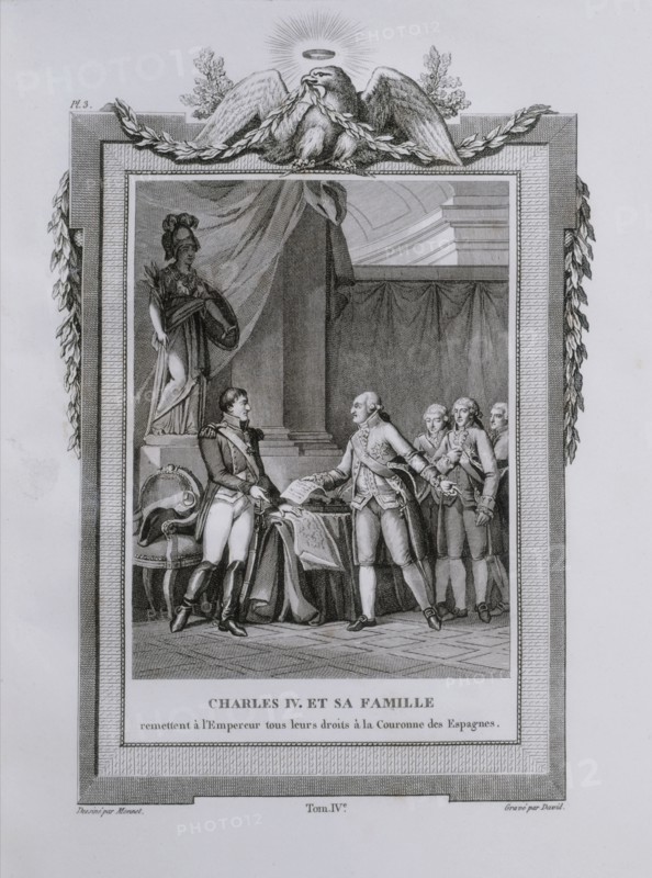 Charles IV and his family give the Emperor all their rights to the emperors' crown
