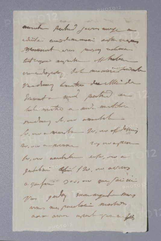 Premier Testament de l'Empereur Napoléon 1er, écrit à Sainte-Hélène (1819)