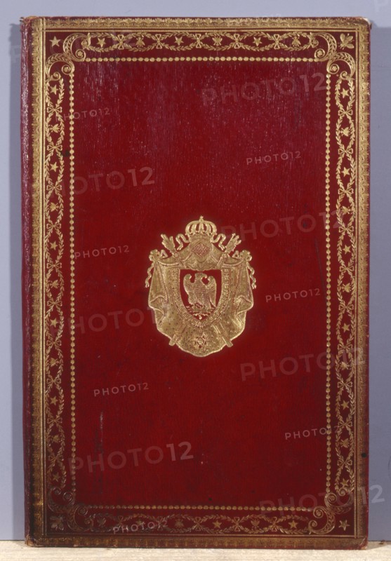 Cover with the Emperor's coat of arms, Signature book