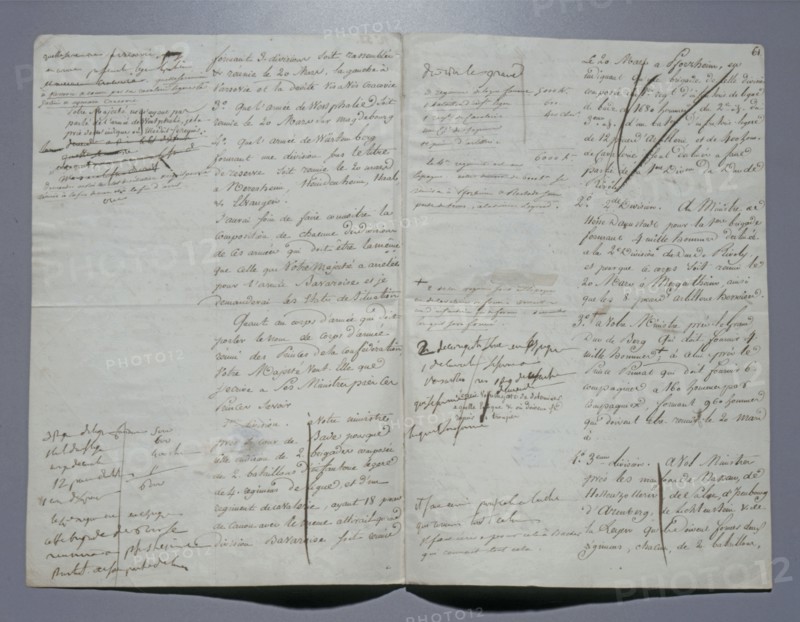 Plan of the campaign in Germany, Berthier's report to  Emperor Napoleon I (1809)