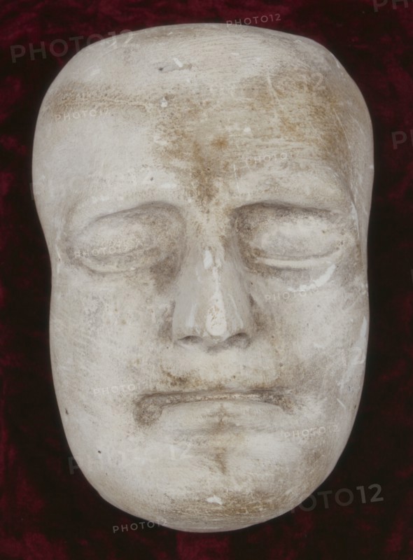 Masque mortuaire de Napoléon 1er, réalisé par le docteur Arnott (1821)