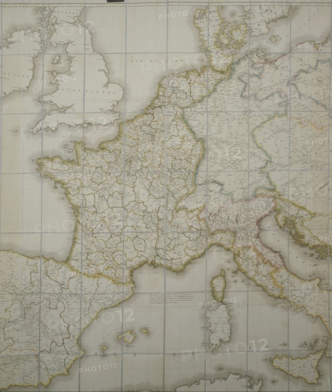Map of the French Empire in 1812