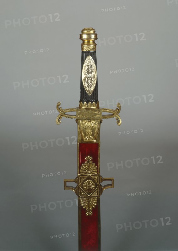 Sword of the chief of heralds, which was used to proclaim Napoleon Emperor on December 2, 1804