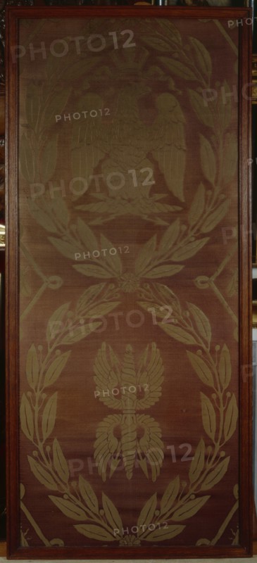 Piece of fabric covering the Emperor's coffin