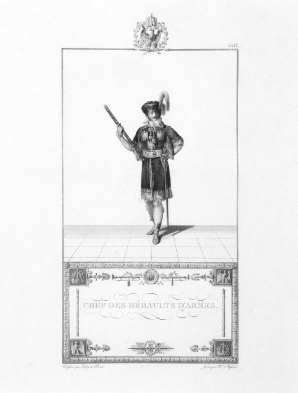 Book of Napoleon I's coronation by Percier and Fontaine