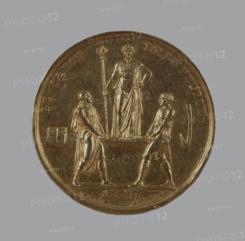 Medal of emperor Napoleon I's coronation