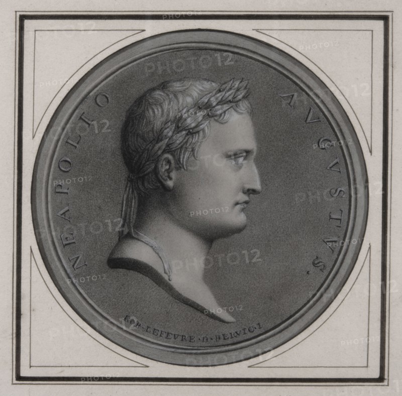 Lefèbvre, Projet de médaille pour le couronnement de Napoléon 1er