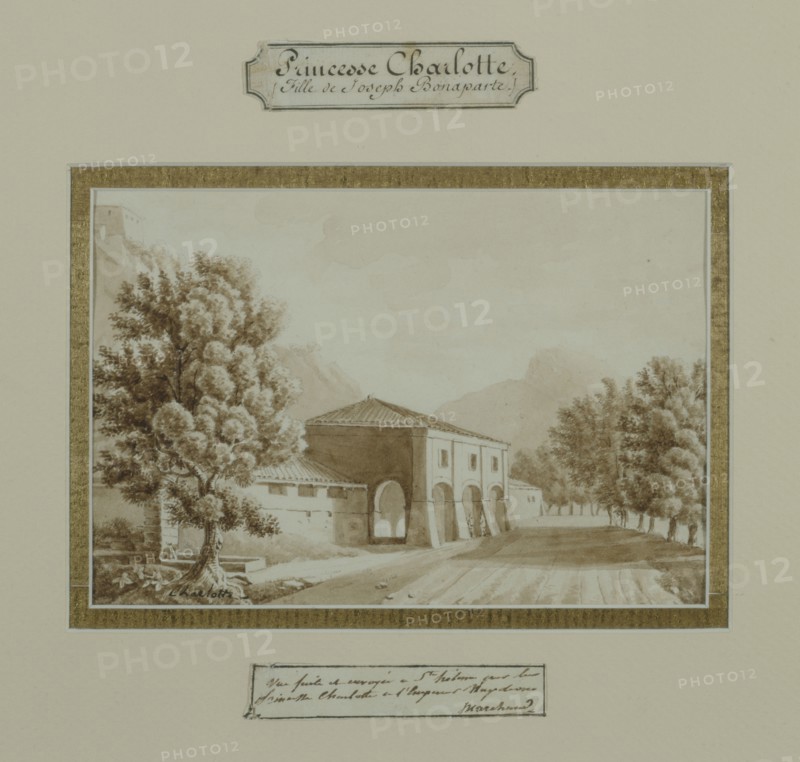 Charlotte Bonaparte, View of Italy