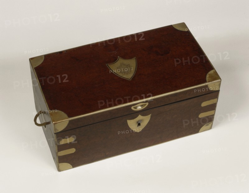Napoleon's tea box at St. Helena's island