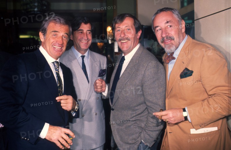 Jean-Paul Belmondo, Pierre Vernier, Jean Rochefort et Philippe Noiret