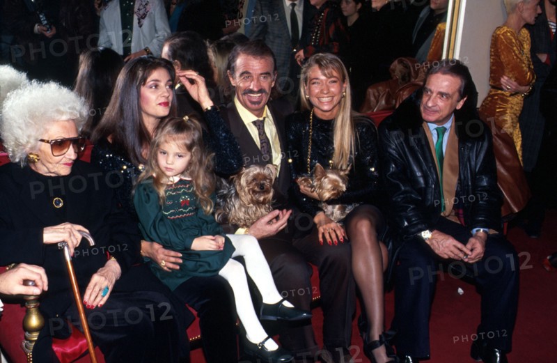 Jean-Paul Belmondo en famille