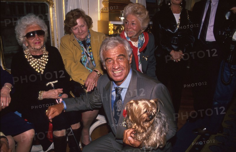 Jean-Paul Belmondo et sa mère