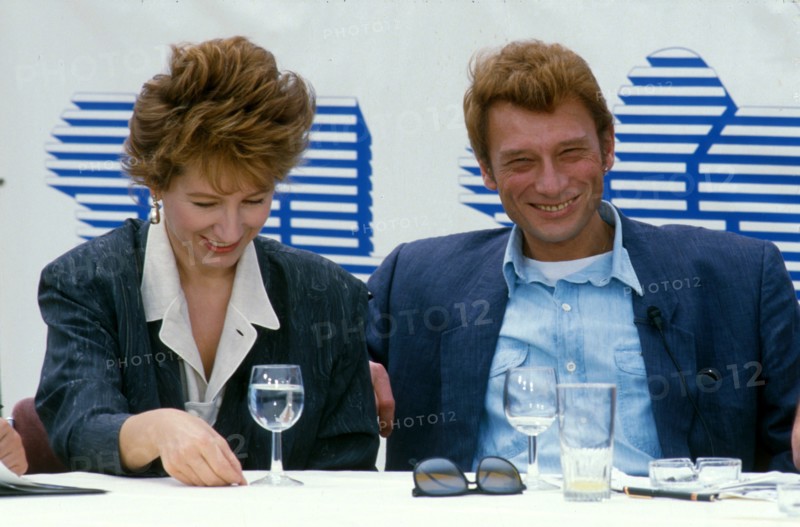 Nathalie Baye et Johnny Hallyday