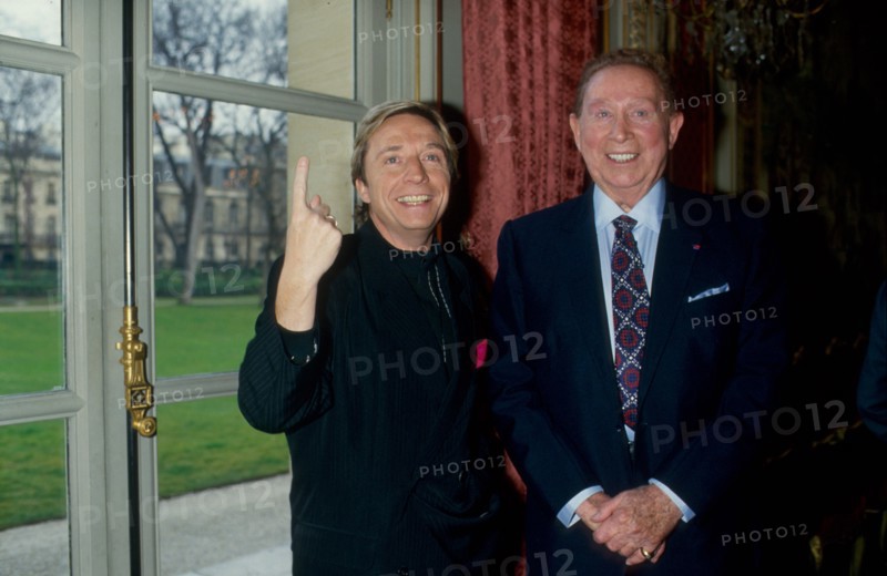 Charles Trenet et Pascal Sevran