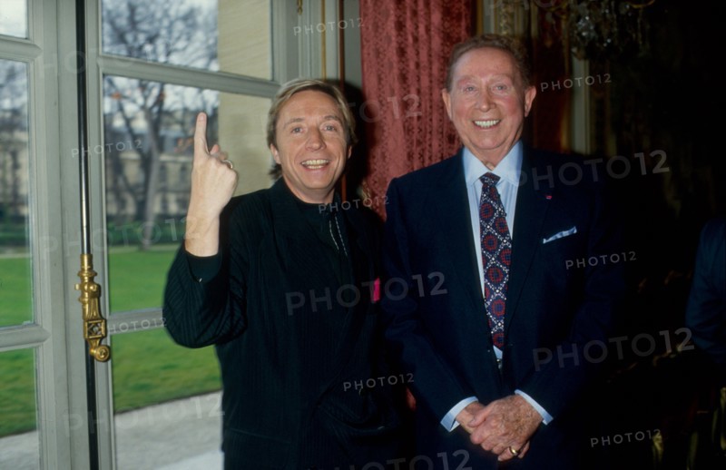 Charles Trenet et Pascal Sevran
