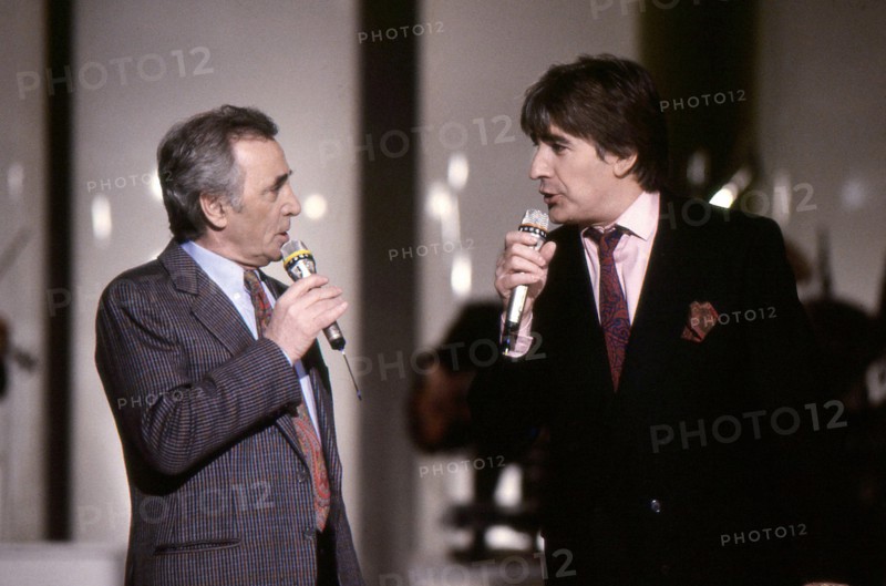 Charles Aznavour et Serge Lama