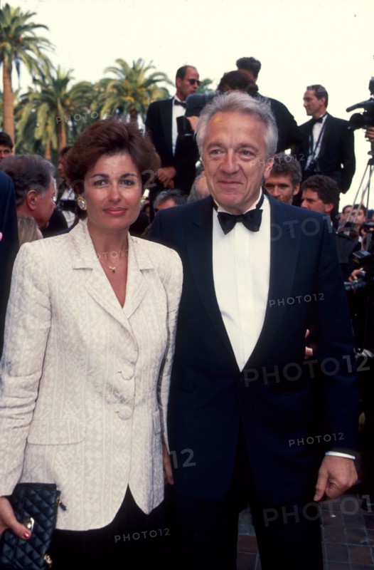 Jean-Pierre Cassel and his wife Anne