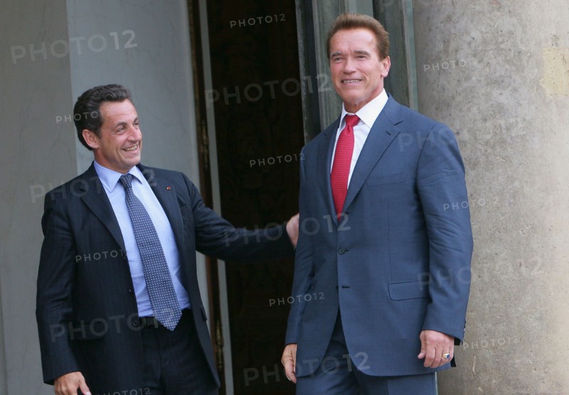 Visite officielle d'Arnold Schwarzenegger en France