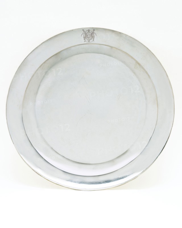 Assiette aux armes de Napoléon 1er