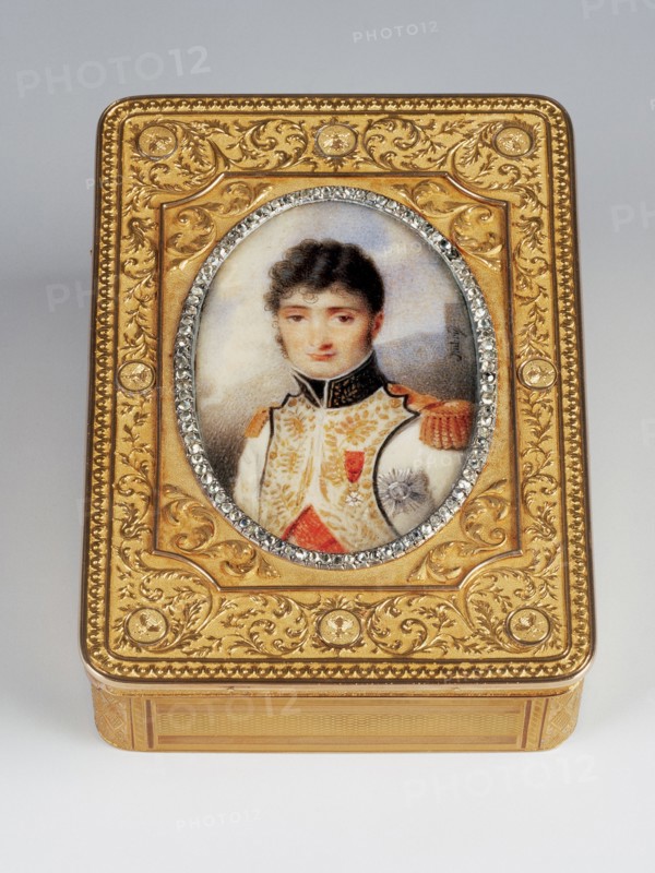 Boîte de présent. Portrait de Jérôme Bonaparte