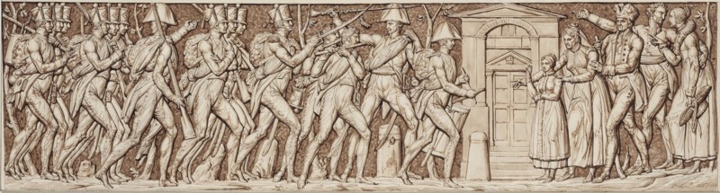 Bergeret, Entrée des Français à Varsovie