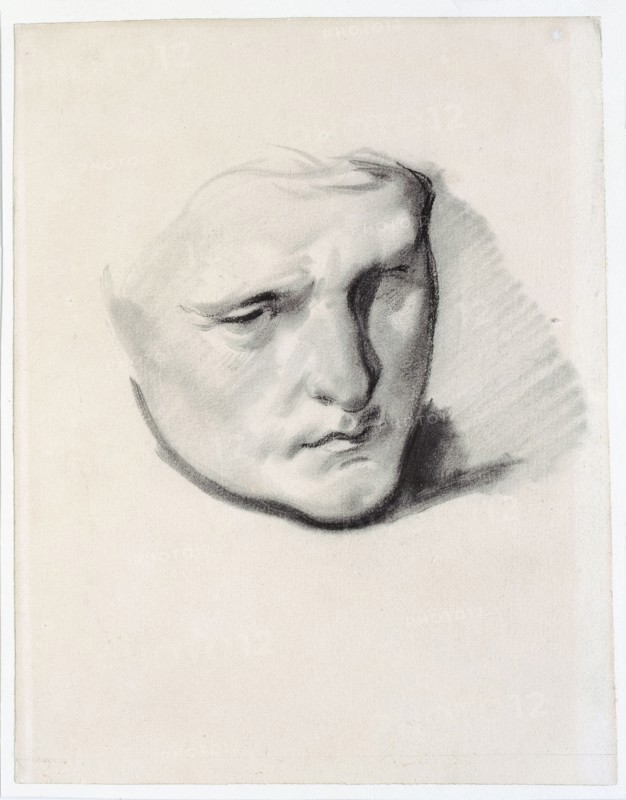 Etude du visage de Napoléon
