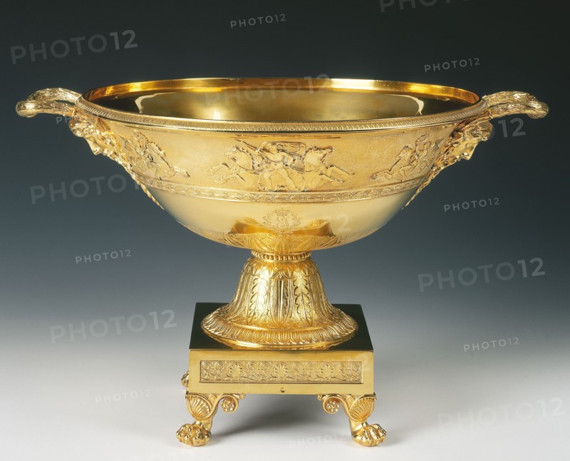 Martin-Guillaume Biennais, Punch bowl bearing the coat of arms of Empress Joséphine