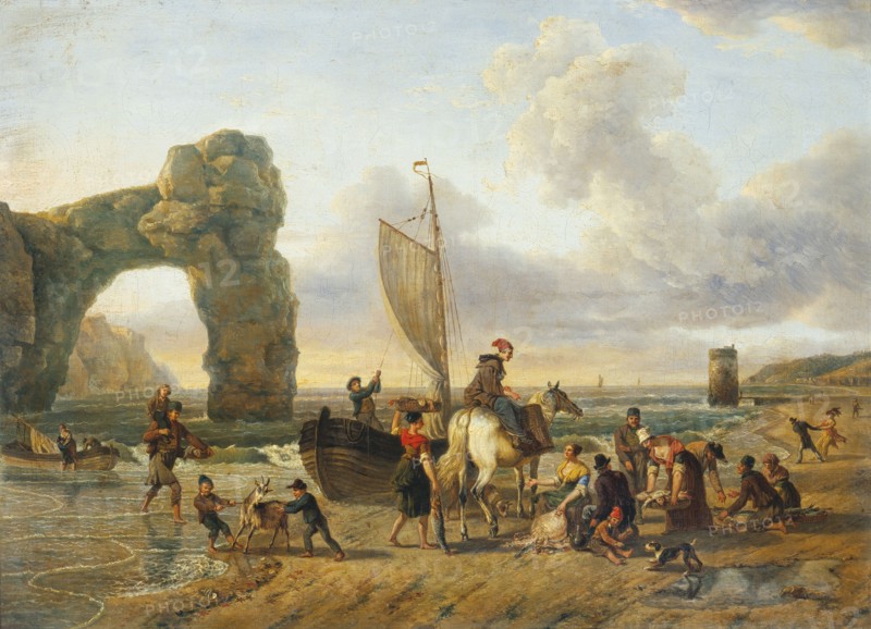 Jean-Louis Demarne, Fisherman on the Normandy coast