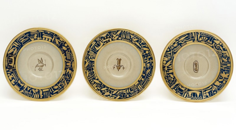 Manufacture de Sèvres, Part of an Egyptian tea set