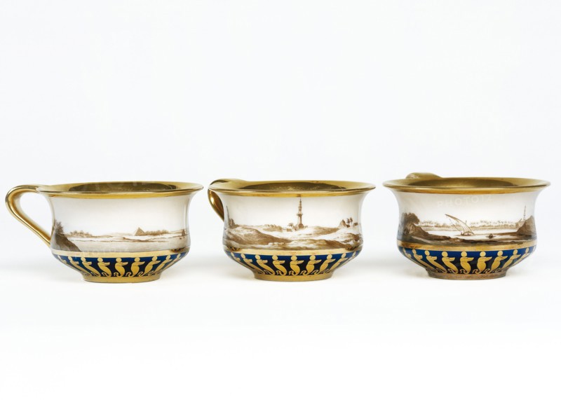 Manufacture de Sèvres, Part of an Egyptian tea set