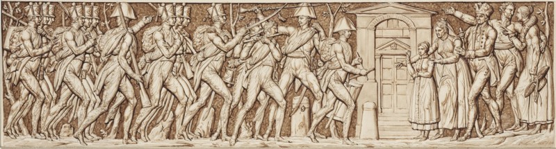 Pierre-Nolasque Bergeret, Arrival of the French at Varsovie