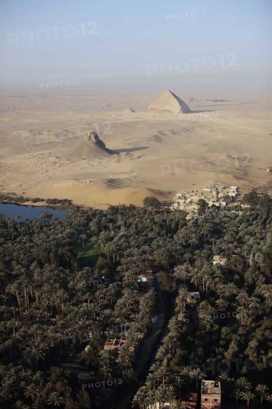 Egypte vue du ciel - Dachour