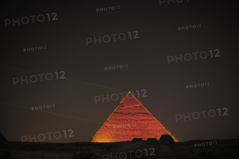Le Caire, les pyramides, son et lumière