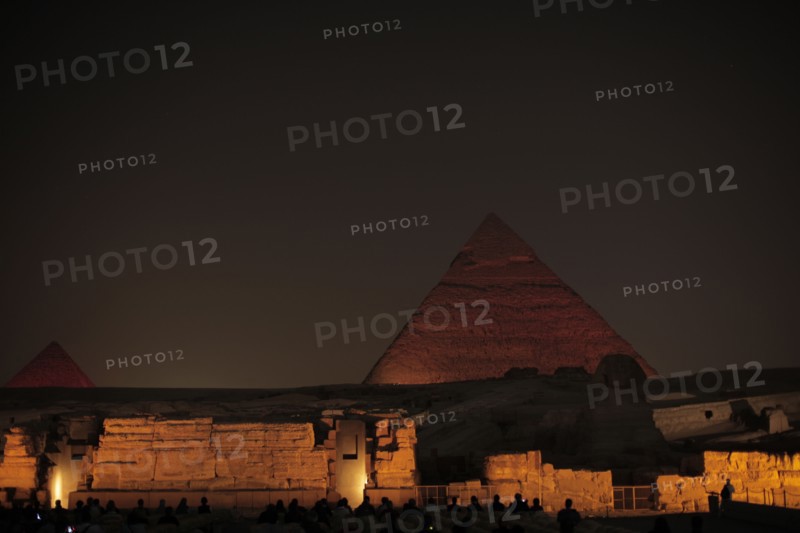 Le Caire, les pyramides, son et lumière