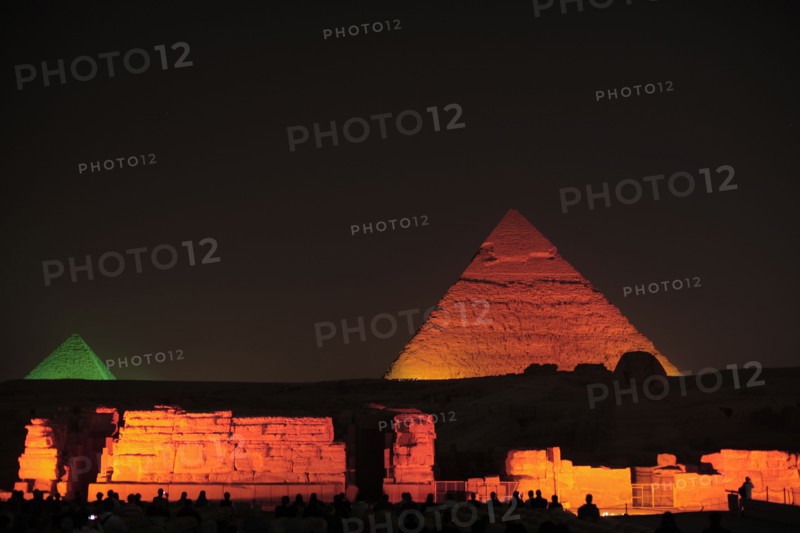 Le Caire, les pyramides, son et lumière