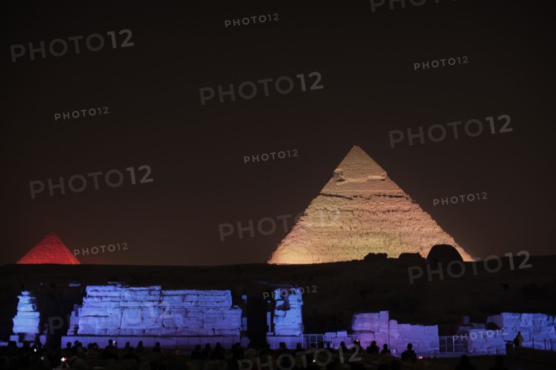 Le Caire, les pyramides, son et lumière