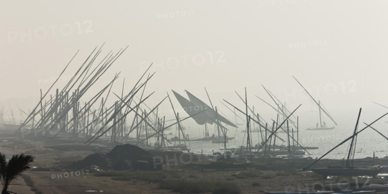 Felouques sur le delta du Nil