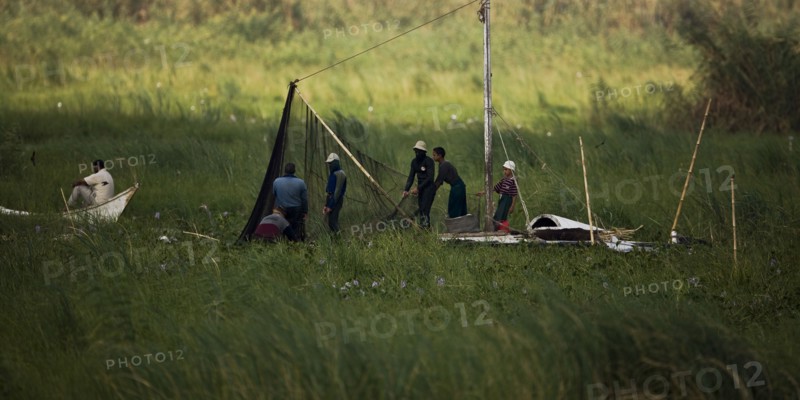 Pêcheurs du delta du Nil