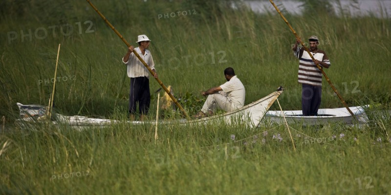 Pêcheurs du delta du Nil