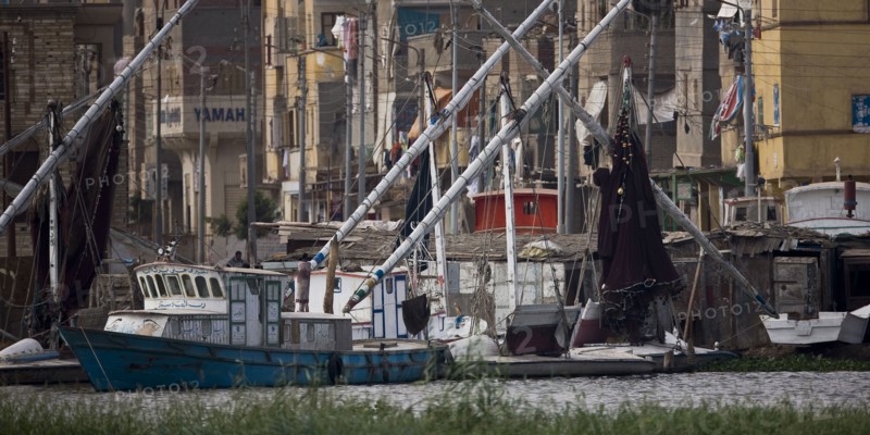 Pêcheurs du delta du Nil