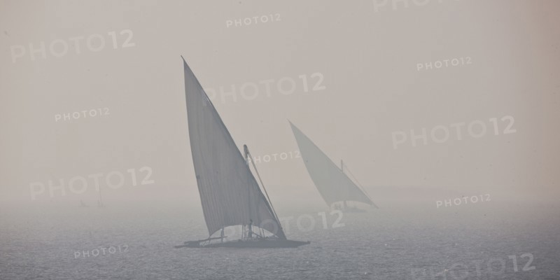 Felouques sur le delta du Nil