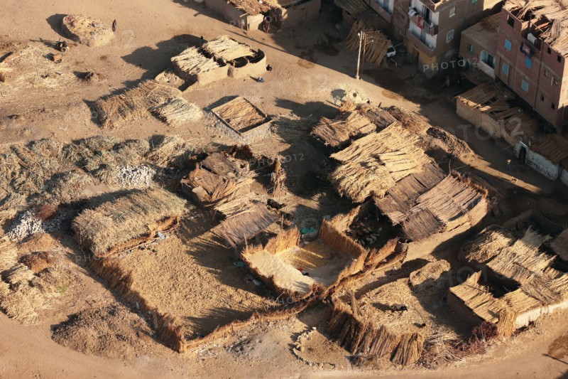 Abydos, vue aérienne
