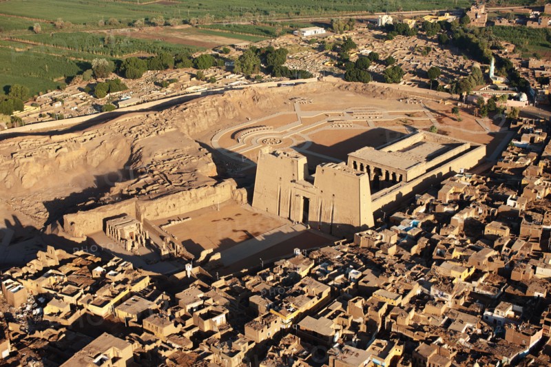 Temple d'Horus à Edfou (Egypte)