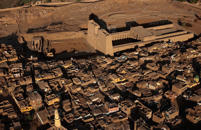 Temple d'Horus à Edfou (Egypte)