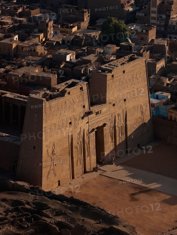 Temple d'Horus à Edfou (Egypte)